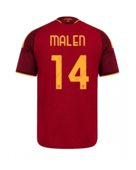 AS Roma Donyell Malen #14 Maglia Gara Casa Repliche 2026-27 Maniche Corte AS Roma Donyell Malen #14 Maglia Gara Casa Repliche 2026-27 Maniche Corte